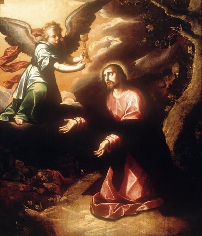 La oración en el huerto de Luis Juárez